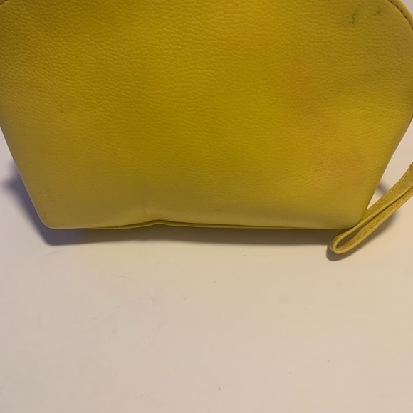 ❤️ Frida Kahlo Yellow Patterned Women's Cosmetics Bag 10”x6.5” - Picture 6 of 9